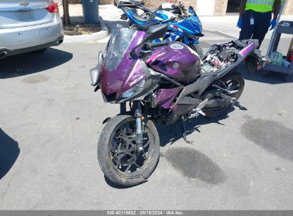 2023 YAMAHA YZFR3 A Purple  Gasoline MH3RH18Y3PK011087 photo #3