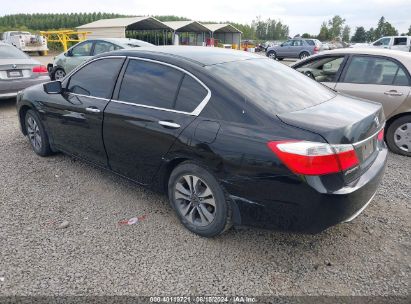 2015 HONDA ACCORD LX Black  Gasoline 1HGCR2F35FA233862 photo #4