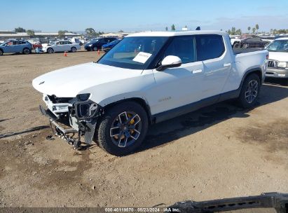 2022 RIVIAN R1T ADVENTURE White  Electric 7FCTGAAA7NN013094 photo #3