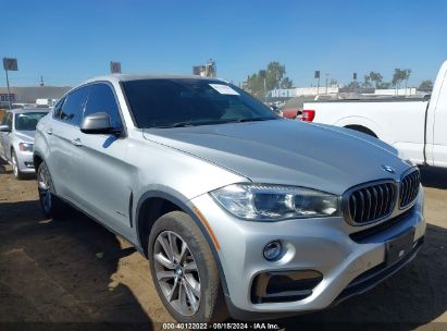 2018 BMW X6 XDRIVE35I Silver  Gasoline 5UXKU2C53J0X51268 photo #1