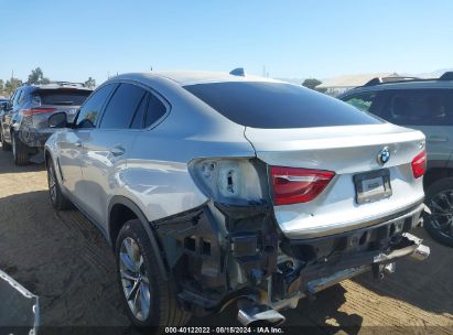 2018 BMW X6 XDRIVE35I Silver  Gasoline 5UXKU2C53J0X51268 photo #4