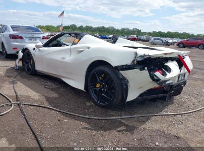 2022 FERRARI F8 SPIDER White  Gasoline ZFF93LMA8N0272758 photo #4