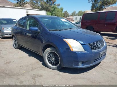 2008 NISSAN SENTRA 2.0S Blue  Gasoline 3N1AB61EX8L761566 photo #1