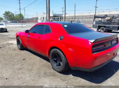 2018 DODGE CHALLENGER SRT DEMON Red  Gasoline 2C3CDZH95JH102288 photo #4