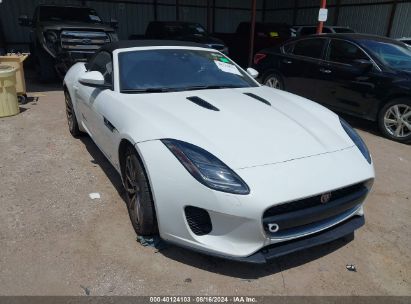 2019 JAGUAR F-TYPE P340 White  Gasoline SAJDD5EV8KCK61483 photo #1