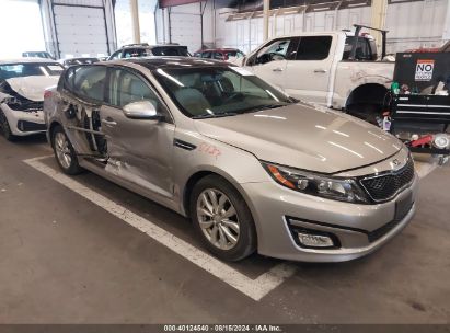 2015 KIA OPTIMA EX Silver  Gasoline 5XXGN4A79FG423542 photo #1