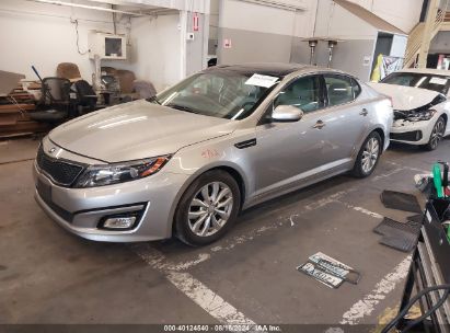 2015 KIA OPTIMA EX Silver  Gasoline 5XXGN4A79FG423542 photo #3