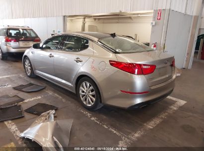 2015 KIA OPTIMA EX Silver  Gasoline 5XXGN4A79FG423542 photo #4