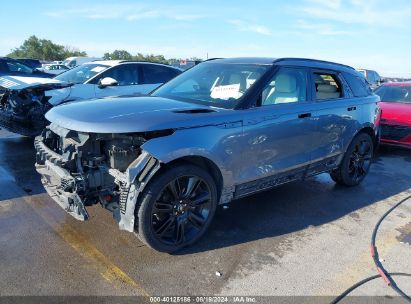 2019 LAND ROVER RANGE ROVER VELAR P250 R-DYNAMIC SE Light Blue  Gasoline SALYL2EX3KA785731 photo #3