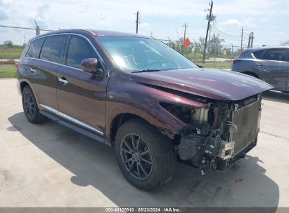 2014 INFINITI QX60 Burgundy  Gasoline 5N1AL0MN2EC521868 photo #1