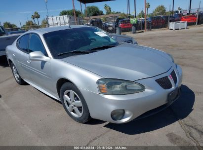 2005 PONTIAC GRAND PRIX Silver  Gasoline 2G2WP522351308653 photo #1