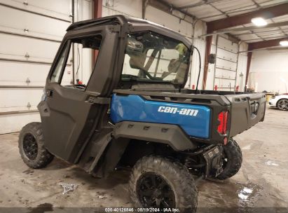 2021 CAN-AM DEFENDER LIMITED CAB HD10 Blue  Gasoline 3JBUVAX43MK001159 photo #4