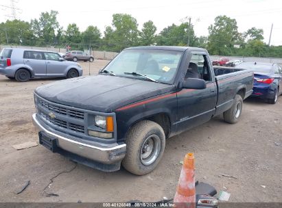 1996 CHEVROLET GMT-400 C1500 Black  Gasoline 1GCEC14W8TZ150942 photo #3