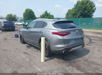 2018 ALFA ROMEO STELVIO TI Silver  Gasoline ZASFAKBNXJ7B97321 photo #4