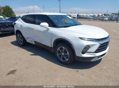 2023 CHEVROLET BLAZER FWD 2LT White  Gasoline 3GNKBCR47PS136050 photo #1