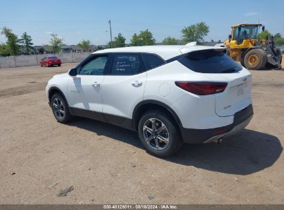 2023 CHEVROLET BLAZER FWD 2LT White  Gasoline 3GNKBCR47PS136050 photo #4