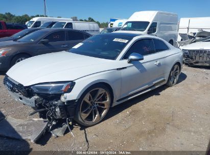 2019 AUDI RS 5 2.9T White  Gasoline WUARWAF52KA901692 photo #3