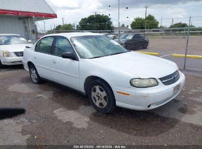 2004 CHEVROLET CLASSIC White  Gasoline 1G1ND52FX4M661874 photo #1