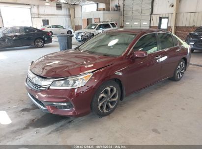 2016 HONDA ACCORD EX Burgundy  Gasoline 1HGCR2F78GA169451 photo #3