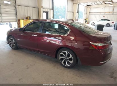 2016 HONDA ACCORD EX Burgundy  Gasoline 1HGCR2F78GA169451 photo #4