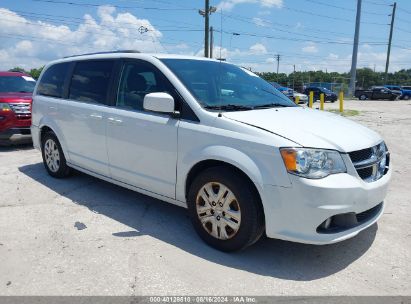 2019 DODGE GRAND CARAVAN SXT White  Flexible Fuel 2C4RDGCG7KR545893 photo #1