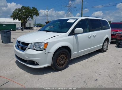 2019 DODGE GRAND CARAVAN SXT White  Flexible Fuel 2C4RDGCG7KR545893 photo #3