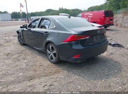 2018 LEXUS IS 300 Black  Gasoline JTHC81D21J5026049 photo #4