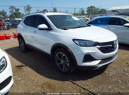 2022 BUICK ENCORE GX FWD SELECT White  Gasoline KL4MMDS23NB092688 photo #1