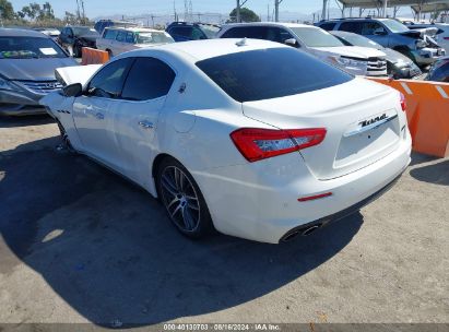 2019 MASERATI GHIBLI White  Gasoline ZAM57XSA3K1322124 photo #4