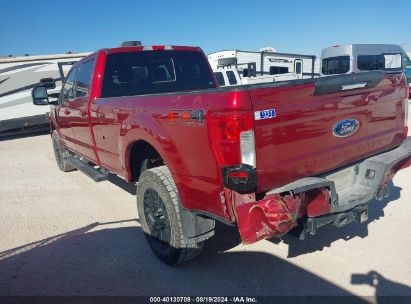 2019 FORD F-350 LARIAT Red  Diesel 1FT8W3BT9KEF01419 photo #4