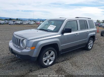 2015 JEEP PATRIOT LATITUDE Silver  Gasoline 1C4NJPFB0FD297700 photo #3