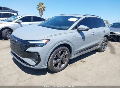 2023 AUDI Q4 E-TRON PREMIUM PLUS 50 QUATTRO Gray  Electric WA1L2BFZ5PP046119 photo #3