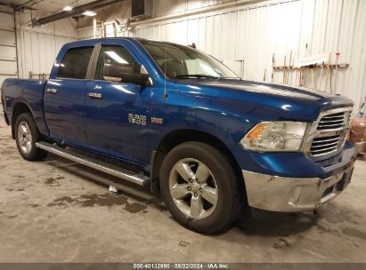 2015 RAM 1500 SLT Blue  Gasoline 3C6RR7LT0FG532811 photo #1