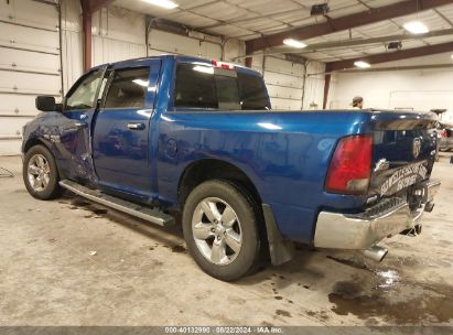 2015 RAM 1500 SLT Blue  Gasoline 3C6RR7LT0FG532811 photo #4