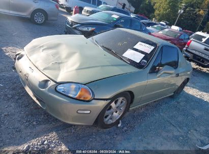 1994 HONDA CIVIC DEL SOL SI Green  Gasoline JHMEH6262RS003050 photo #3