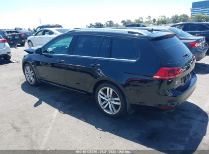 2016 VOLKSWAGEN GOLF SPORTWAGEN TSI SEL 4-DOOR Black  Gasoline 3VWC17AU7GM521550 photo #4