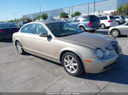 2005 JAGUAR S-TYPE 4.2L V8 Gold  Gasoline SAJWA01U85HN48671 photo #1