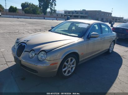 2005 JAGUAR S-TYPE 4.2L V8 Gold  Gasoline SAJWA01U85HN48671 photo #3