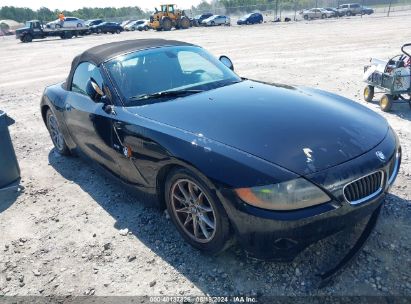 2003 BMW Z4 2.5I Black  Gasoline 4USBT33473LR63426 photo #1