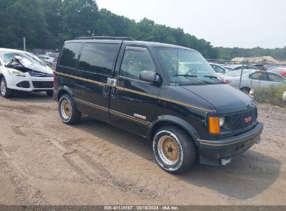 1990 GMC SAFARI Black  Gasoline 1GKDM15Z5LB515561 photo #1