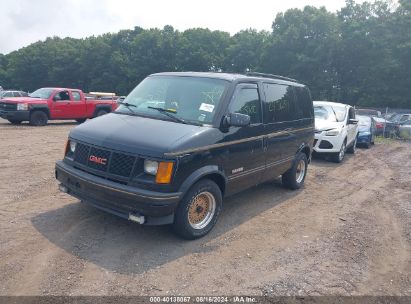 1990 GMC SAFARI Black  Gasoline 1GKDM15Z5LB515561 photo #3