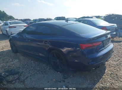 2021 AUDI S5 SPORTBACK PREMIUM PLUS TFSI QUATTRO TIPTRONIC Blue  gas WAUC4CF56MA022393 photo #4