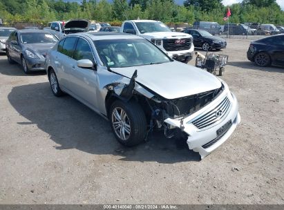 2015 INFINITI Q40 Silver  Gasoline JN1CV6AR2FM650788 photo #1