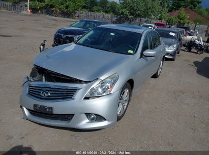 2015 INFINITI Q40 Silver  Gasoline JN1CV6AR2FM650788 photo #3