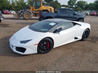 2017 LAMBORGHINI HURACAN LP580-2 White  Gasoline ZHWUC2ZF4HLA07470 photo #3