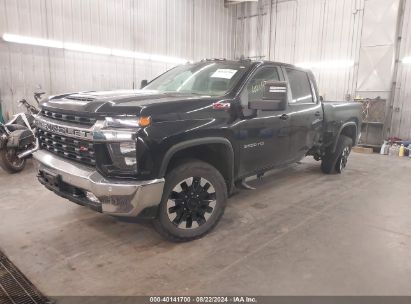 2020 CHEVROLET SILVERADO 3500HD 4WD  STANDARD BED LT Black  Gasoline 1GC4YTE70LF332555 photo #3