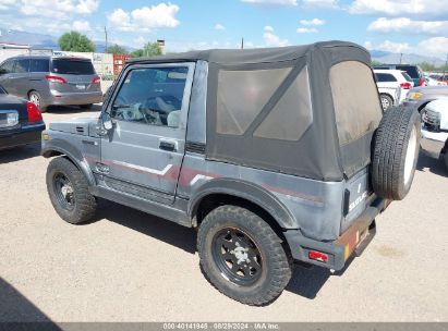 1986 SUZUKI SAMURAI Blue  Gasoline JS3JC51C3G4128349 photo #4