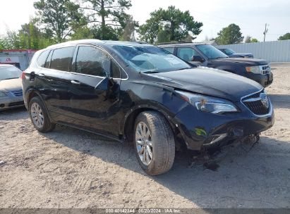 2019 BUICK ENVISION FWD ESSENCE Black  Gasoline LRBFXCSA6KD145339 photo #1