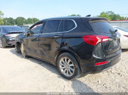 2019 BUICK ENVISION FWD ESSENCE Black  Gasoline LRBFXCSA6KD145339 photo #4