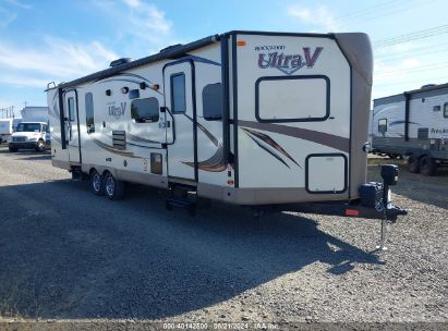 2016 ROCKWOOD ULTRA V TRAVEL TRAILER Tan  Other 4X4TRLD25GZ138858 photo #1